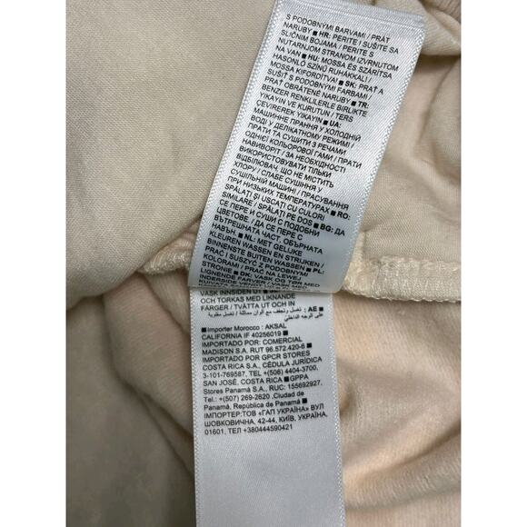 Athleta Balance Cinch Turtleneck Sweatshirt Womens Size S Chantilly Cream - Picture 7 of 9